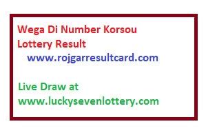 wega number korsou lucky seven lottery|Lucky Seven Lottery Results.